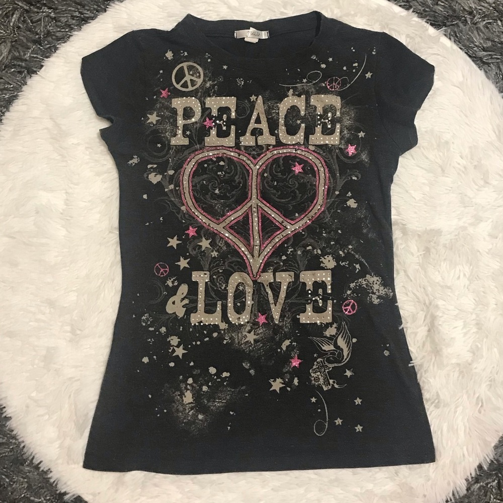 Julia Peace/Love Graphic Tee